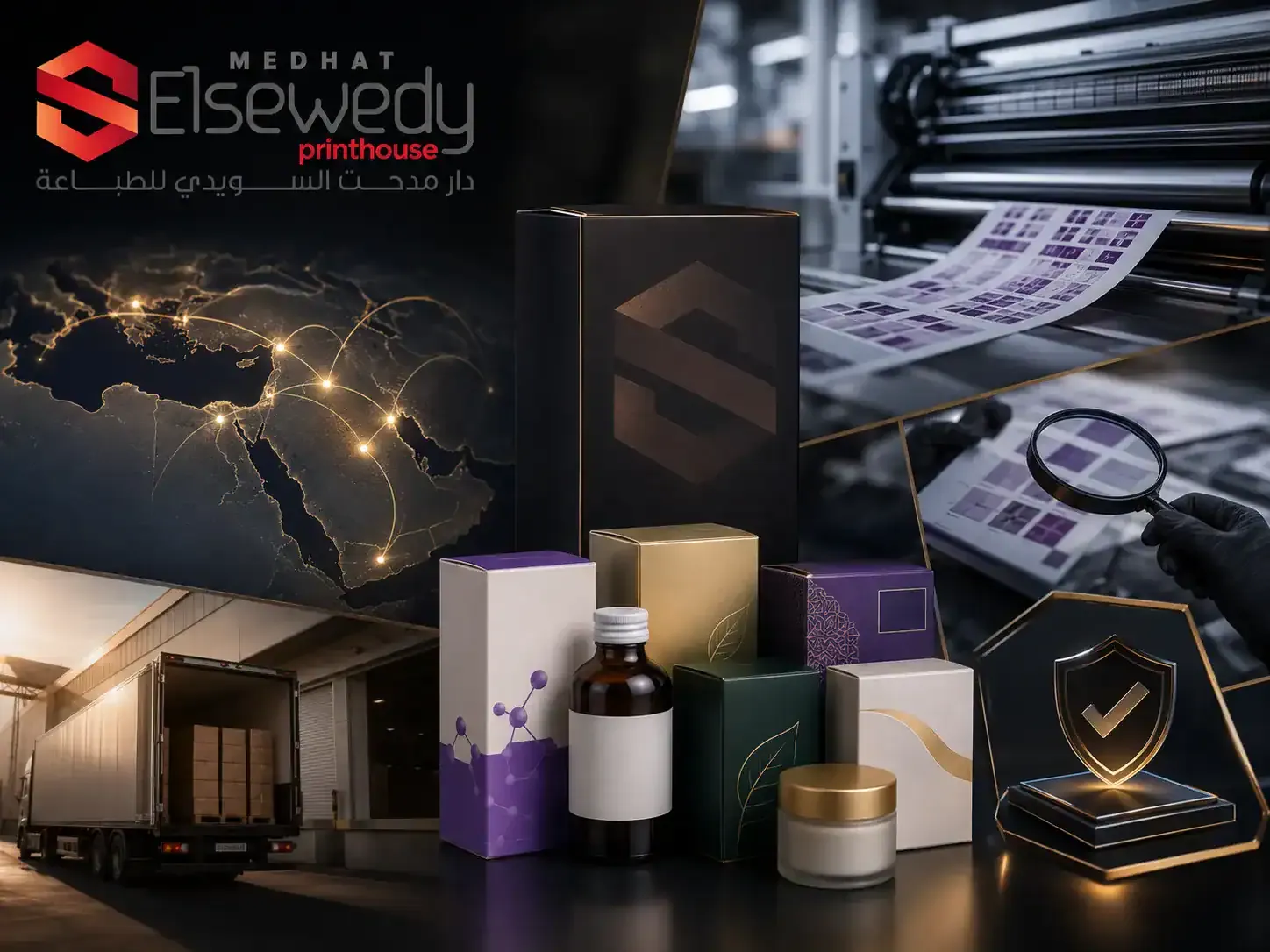 طباعة على منتجات التجميل
